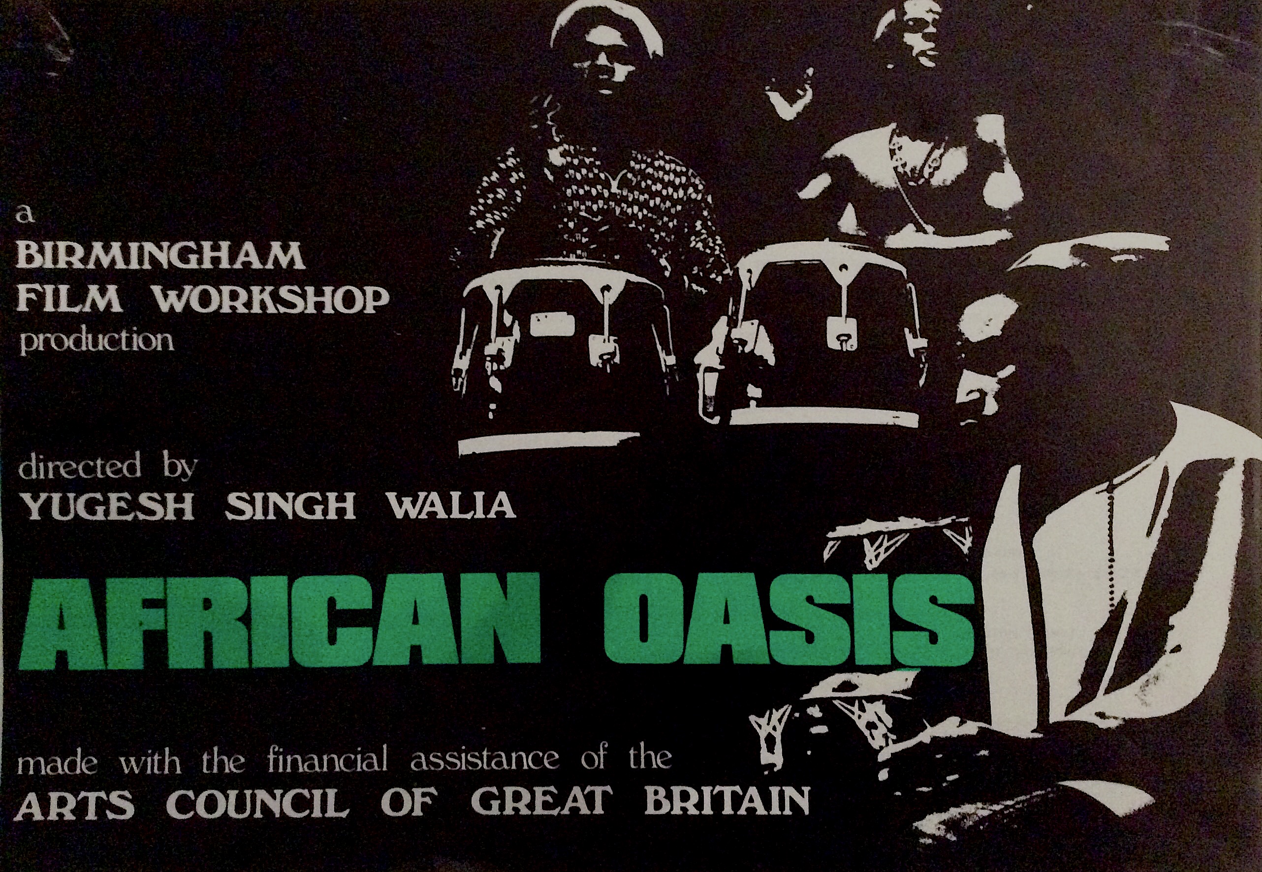 African Oasis, original poster courtesy Yugesh Walia