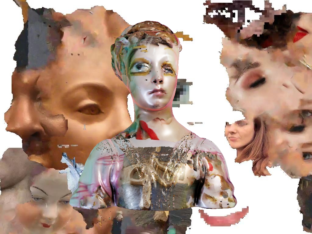Antonio Roberts (UK) ‘Visually Similar, Bust of a Young Woman’, 2019